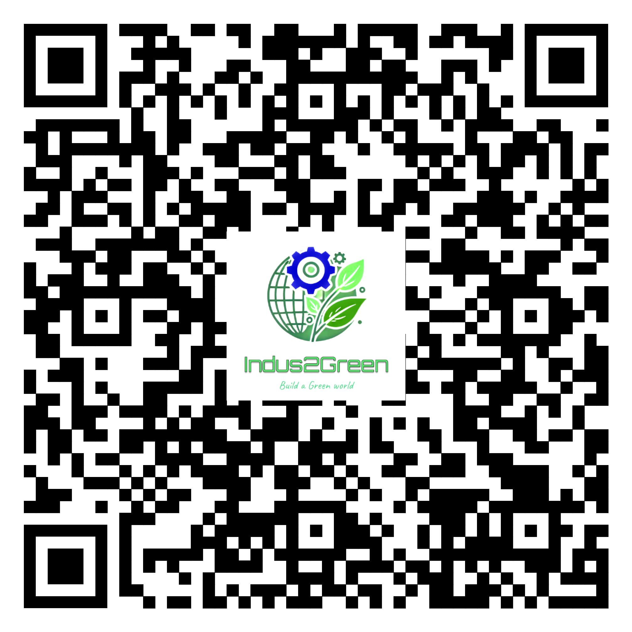 QR code du sondage Indus2Green